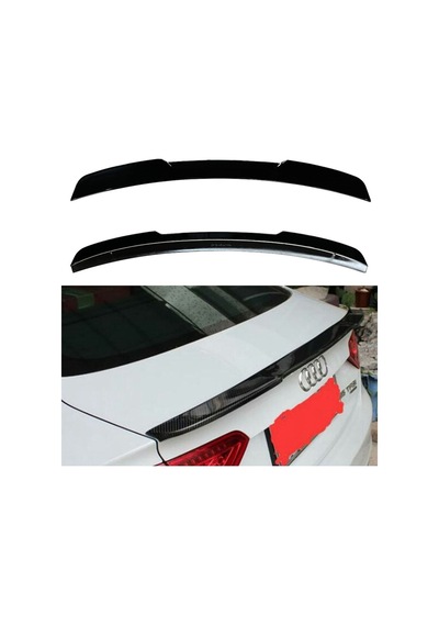 Audi A5 M4 Spoiler Yarasa Spoyler Piano Black 2009-2016