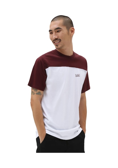 Vans Script Crew Block -b Erkek Tişört Vn0007g5kjn1 Pembe