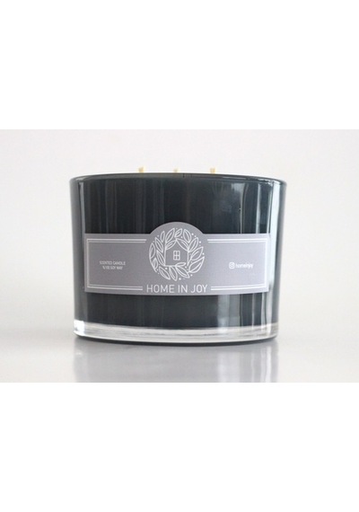 Kokulu Mum 450G Soya Home In Joy Gri-Haki Renk 10X7Cm Cam