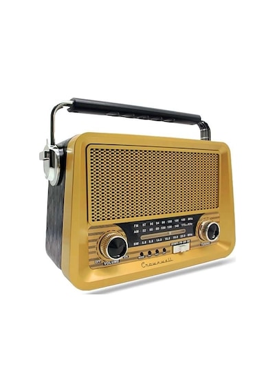 Crownwell Nostaljik Bluetooth Radyo