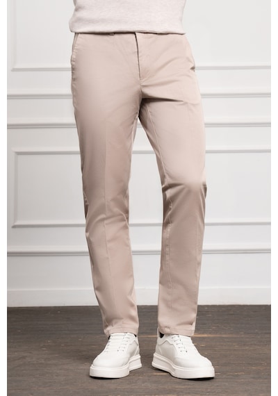 Morven Erkek Bej Dynamic Fit Chino Pantolon 25ys003003653 Bej