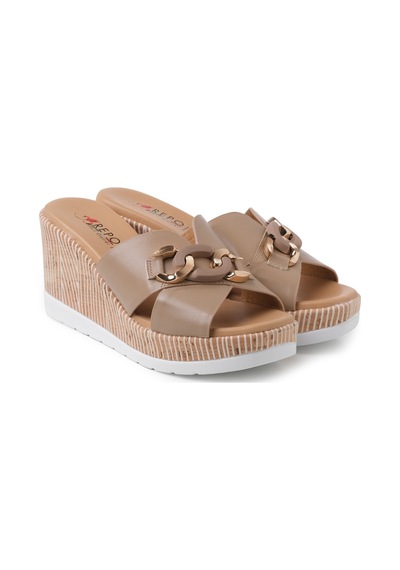 Beıge Terlik Kadın Diğer 51102-e4 Repo Beige Bej