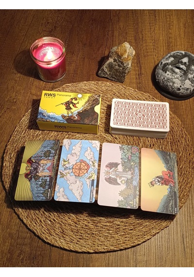 Panorama Yatay Tarot Destesi 78 Kart - Arındırma Kesesi