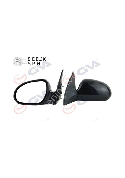Seninoton Dış Dikiz Aynası Sol İ30 07 Elektrikli Isıtmalı Astarlı Asferiklı 5 Fiş Vm-443ehl