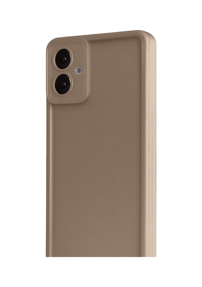 Samsung Galaxy A07 4g Uyumlu Viera Silikon - Kahverengi