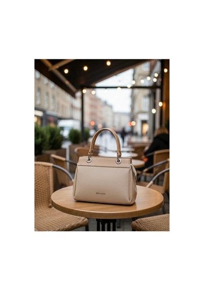Just Polo Kadın Premium El & Omuz Çantası Ebat 18 X 26 Cm Shoulder Bag Vizon 08662985