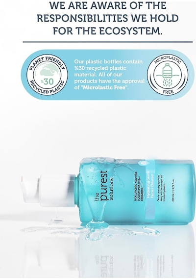 Hydrating Gentle Facial Cleanser%0,5 Hyaluronic Acid%0.5 Sodium Pca Ceramide