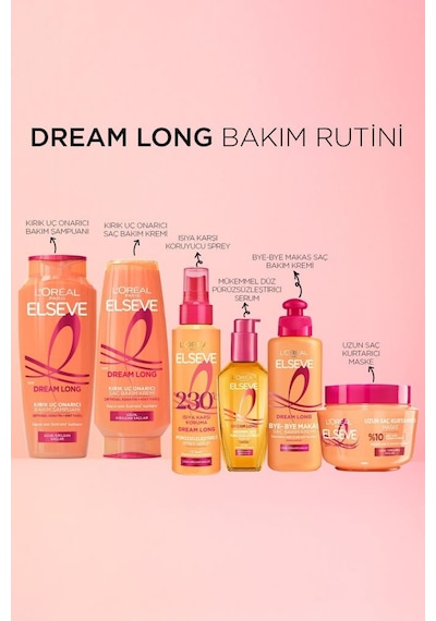 Elseve Dream Long Isı Koruyucu & Pürüzsüzleştirici Sprey Serum 150 ML