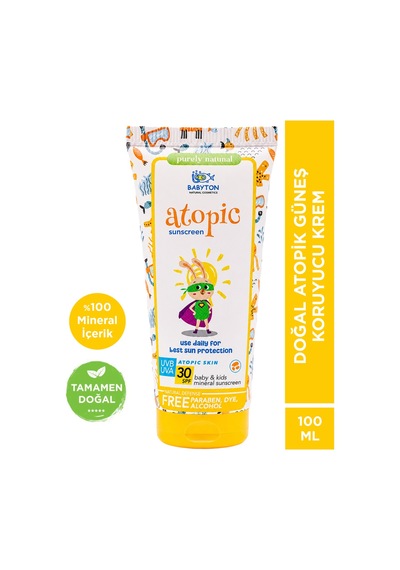 Babyton Atopik Cilt Güneş Kremi 100 ML