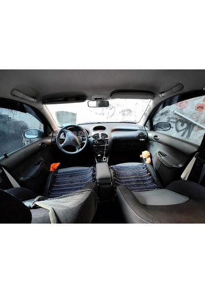 Peugeot 206 Kol Dayama Kolçak Sürgülü Model Ayarlı Siyah