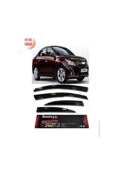 Chevrolet Cruze 2008-2017 Mugen Cam Rüzgarlığı Ön-Arka