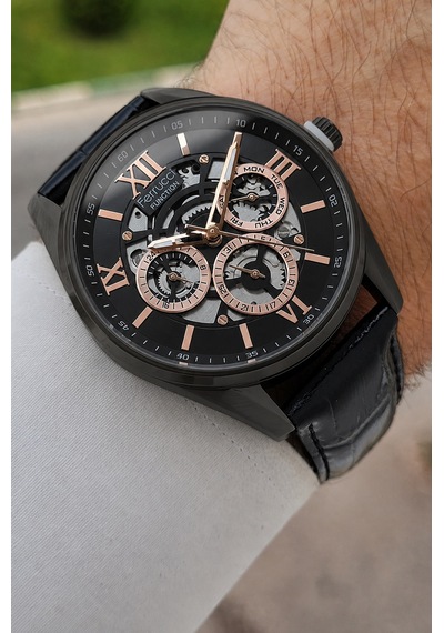 Ferrucci Fcgnct569 Erkek Kol Saati Siyah
