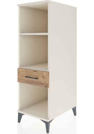 Kronos Dolap 2 Raflı Tek Çekmeceli 44x59x134 Aytaşı-çam Aytaşı