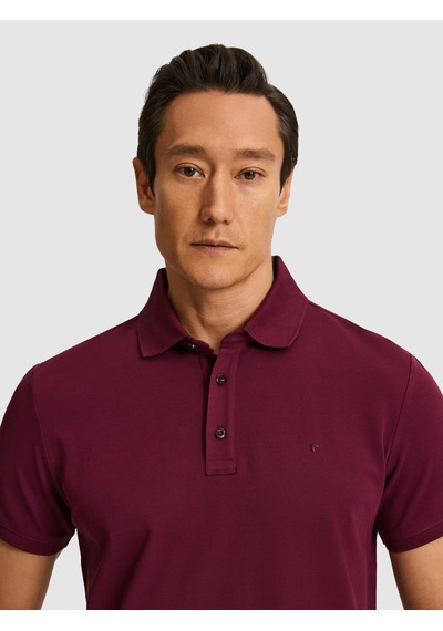 Cacharel Erkek Bordo Tişört Basic 50320657-vr014 Kirmizi