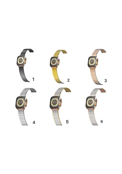 Newface Apple Watch 38mm Made Metal Kordon - Siyah