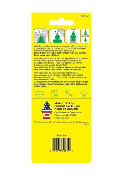 Ayrex Car Freshner Asma Koku Siyah Buz Genel