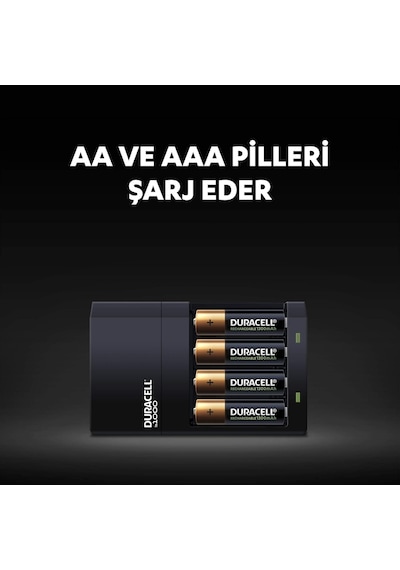Cef 14 Pil Şarj Cihazı + Şarj Edilebilir Aa Ve Aaa Pil 2'şer Adet