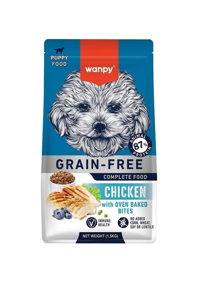 Tavuklu Tahılsız Yavru Köpek Maması 1.5 Kg