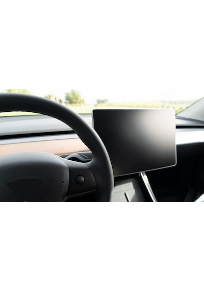Tesla Model 3 Ve Model Y 15 İnç İle Uyumlu 2023 2024 Model Navigasyon Multimedya Mat Görünüm 9h Nano Ekran Koruyucu Mat