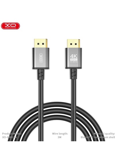 Dp To Dp 4k 3m Data Veri Aktarım Bağlantı Kablosu Gb018a