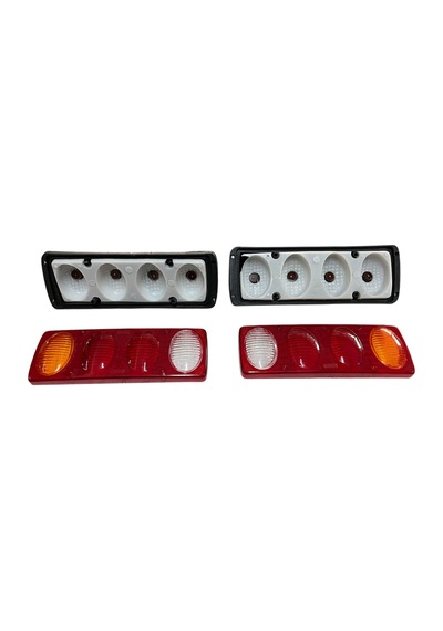 Elektrikli 3 Tekerlekli Kasalı Stop Sağ Sol Komple Ampullu Model 31 -11 Cm