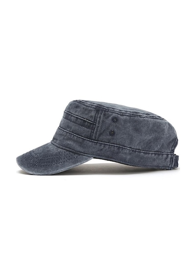Valkyrie Unisex Gri Yıkamalı Eskitme Şapka Ayarlanabilir Castro Kep Günlük Spor Şapka