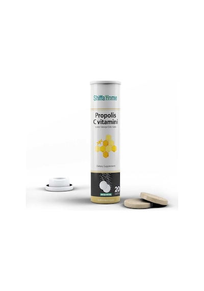 Shiffa Home Propolis C Vitamini Efervesan 20 Tablet 2 Kutu