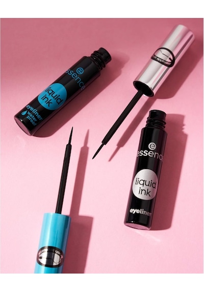 Essence Cosmetics Likit Eyeliner Suya Dayanıklı Siyah 01 Genel