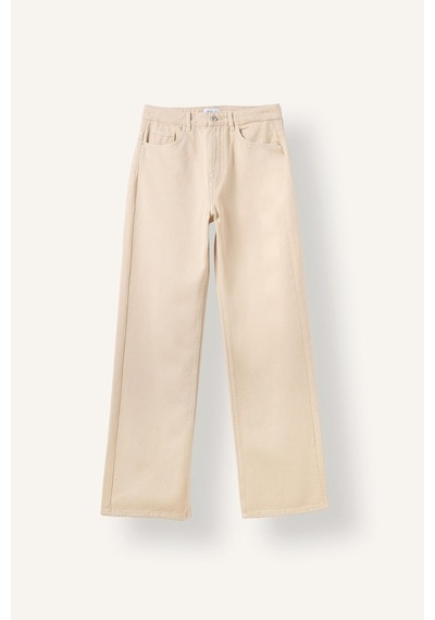 Defacto Straıght Fıt Normal Bel Gabardin Pantolon H0092ax26spbg738 Bej-bg738
