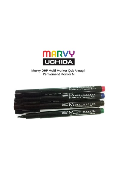 Marvy Ohp Multi Marker Çok Amaçlı Permanent Markör M