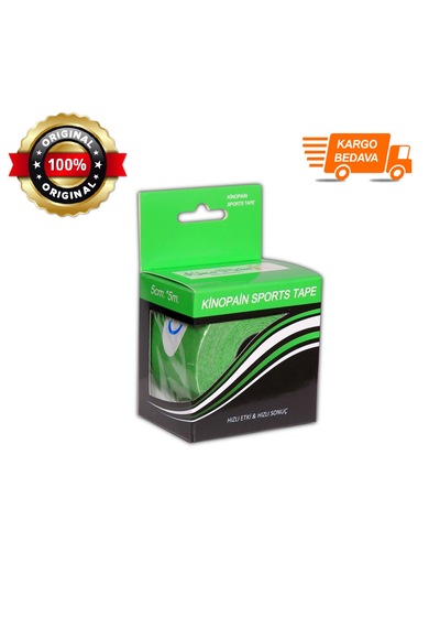 Kinopain Spor Bandı Yeşil 5 CM x 5 M 1+ 1