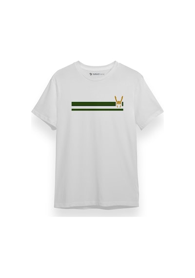 Loki Glorious Purpose Beyaz Kısa Kol Erkek Tshirt 001