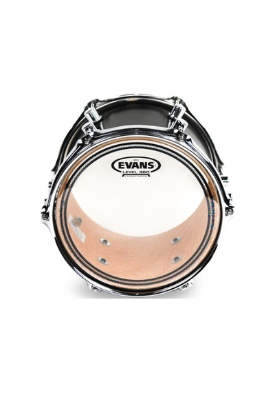 Evans Epp-ec2shdd-f Deri Seti 10+12+14+14 Ec2s Tom Clear Ringli+hd Dry