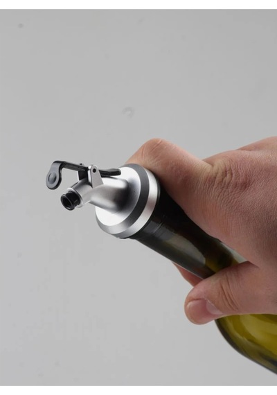 Cam Şişe Yağdanlık Yeşil 750 Ml Tekli