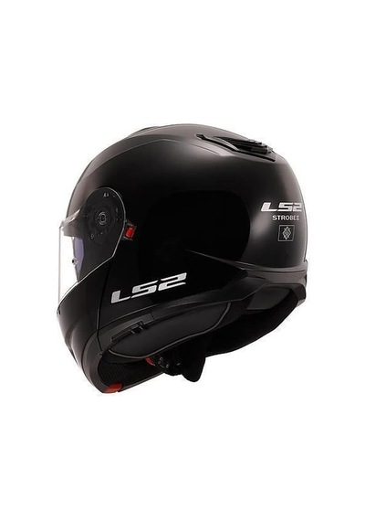 Ls2 Strobe 2 Parlak Siyah Kask Renkli