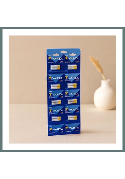 Ventra İnce Alkalin Pil 10'li Paket Ventra