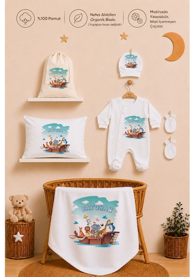Pia Baby Yeni Doğan Erkek Bebek 12 Parça Hastane Çıkışı %100 Pamuk İsimli Organik Baskılı Kişiye Özel Kıyafet Keseli 202611k3x Ekru Pia Baby Yeni Doğan Erkek Bebek 12 Parça Hastane Çıkışı %100 Pamuk İsimli Organik Baskılı Kişiye Özel Kıyafet Keseli 202611k3x Ekru