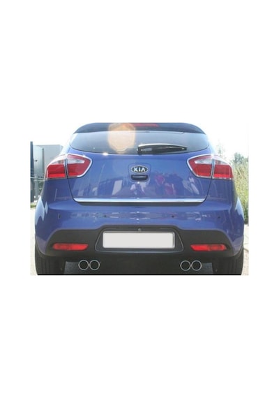 Kia Rio Hb Formlu Krom Bagaj Alt Çıta 2011-2016 Paslanmaz Çelik N11.4292