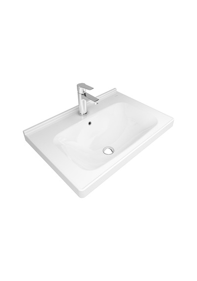Kale Idea 2.0 65x45 Cm Etajerli Lavabo Beyaz