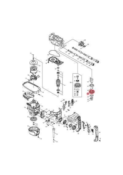 Makita HR5212C Dişli Ürün Kodu 227788-9