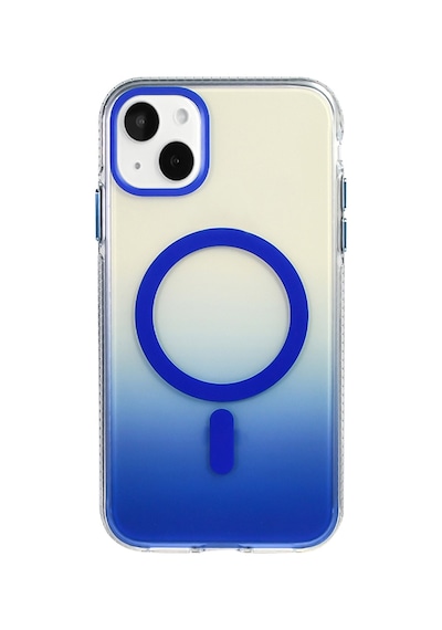 Subutu Apple Uyumlu iPhone 15 Kılıf M-safe Şarj Özellikli Transparan Renk Geçişli Sbt Toros Kapak - Gold Altın