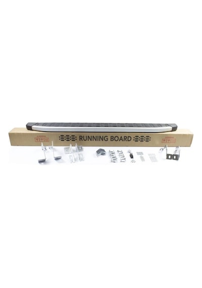 Omsa Line Hyundai İx35 Yan Basamak 2010-2015 Blackline Mat Alüminyum Alınlı Yan Koruma Basamak