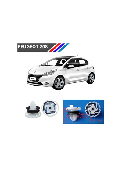 Nvr Peugeot 208 Döşeme Klipsi 7703077476 - 9345zn