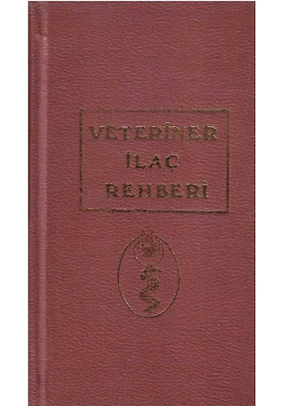 Veteriner İlaç Rehberi - Sadettin Sönmez 1993 Ciltli Sert Kapak