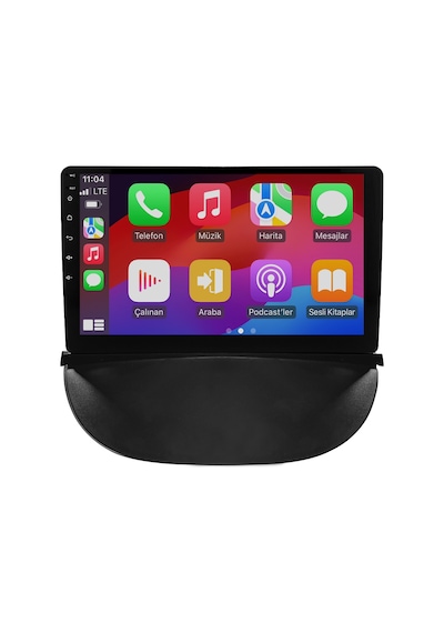 Renault Symbol Android Multimedya Sistemi 2010-2012 4gb Ram, 64gb Hafıza, Bluetooth, Carplay & Android Auto Kamera  9"