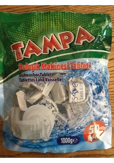 Tampa Bulaşık Makinesi Tableti Hepsi Bir Arada 2 Paket Tampa Bulaşık Makinesi Tableti Hepsi Bir Arada 2 Paket