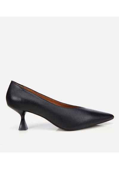 Hotiç Kadın Deri Siyah İnce Topuklu Stiletto 01ayh312590a100 Siyah