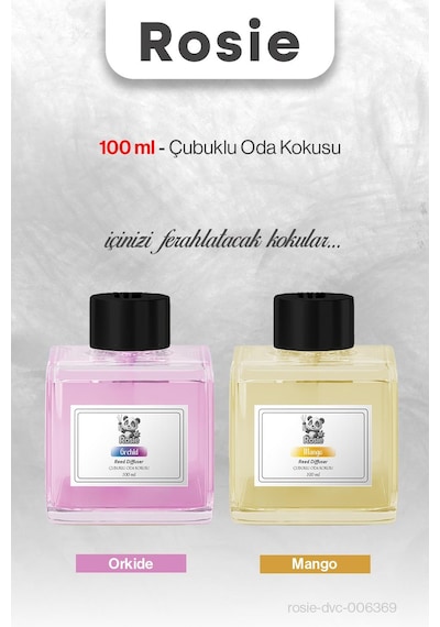 Orkide Ve Mango 100 Ml Rosıe Çubuklu Oda Kokusu Fresh