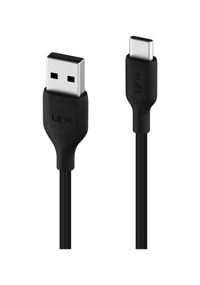 Linktech C483e 12w 2x Usb + Type-c Usb Kablo Araç İçi Şarj Aleti Set Siyah