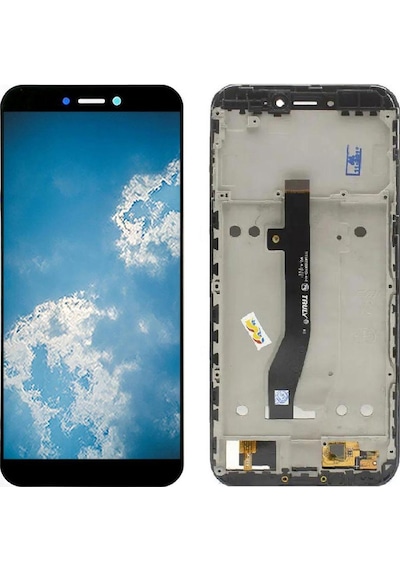 General Mobile Gm8 Go İle Uyumlu Lcd Ekran Dokunmatik Çıtalı